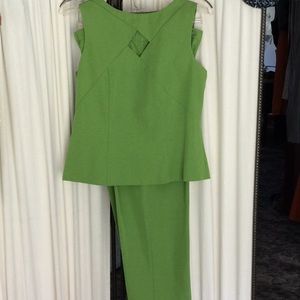 Dressy yet very sexy 2 pc vintage pantsuit